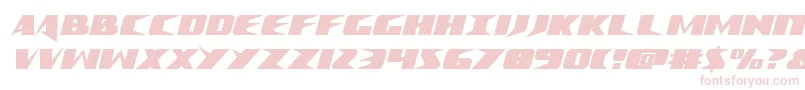 Crimesyndicatecond Font – Pink Fonts on White Background