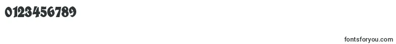 HerzogvongrafTallMeg Font – Fonts for Numbers and Digits