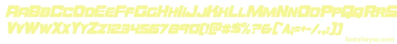 Orecrushercondital Font – Yellow Fonts