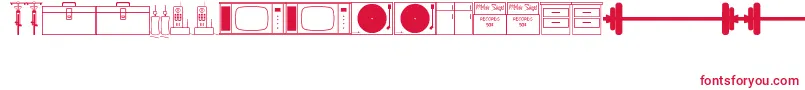 ThriftStoreItemsJl Font – Red Fonts