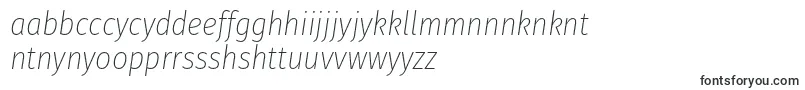 Шрифт FirasanscondensedUltralightitalic – руанда шрифты