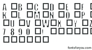  OffN font