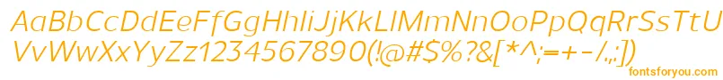 UnimanItalic Font – Orange Fonts