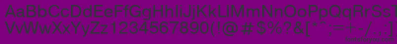 フォントP152StrRus – 紫の背景に黒い文字