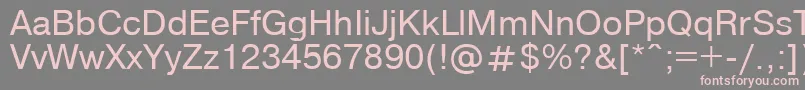 P152StrRus Font – Pink Fonts on Gray Background