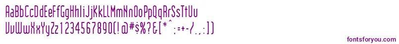 Institution Font – Purple Fonts