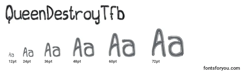 QueenDestroyTfb Font Sizes