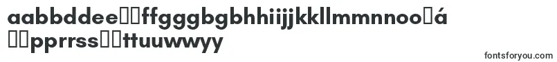 フォントGlacialindifferenceBold – ヨルバ文字