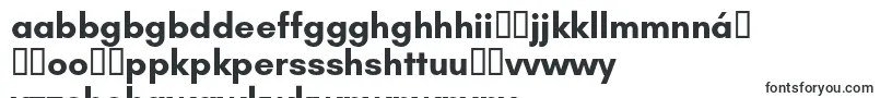 フォントGlacialindifferenceBold – イボ文字