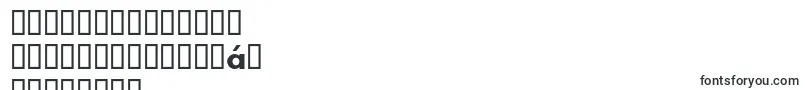 フォントGlacialindifferenceBold – カンボジア文字