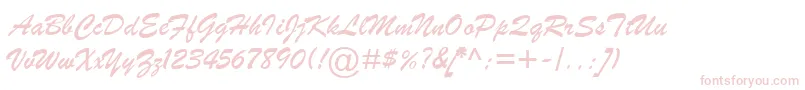 BrushScriptMtItalic Font – Pink Fonts