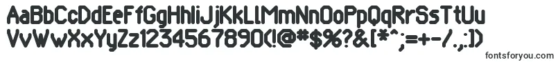 Шрифт Pomcrg – лёгкие шрифты
