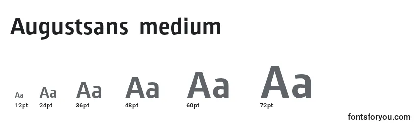 Размеры шрифта Augustsans65medium (24051)