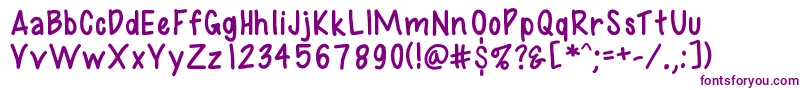 Ahintofsass Font – Purple Fonts