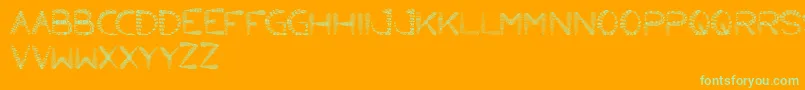 More about LittleAnt Font LittleAnt Font – Green Fonts on Orange Background