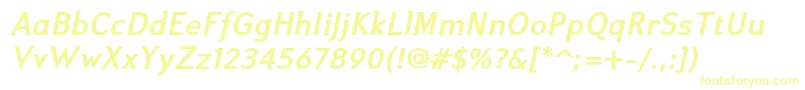 Ikariusadfno2stdBolditalic Font – Yellow Fonts