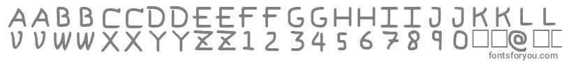 PfVeryverybadfont6-fontti – harmaat fontit