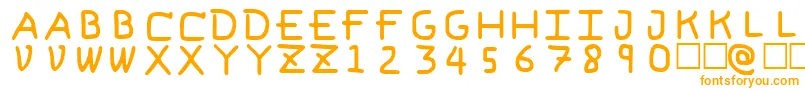 PfVeryverybadfont6 Font – Orange Fonts