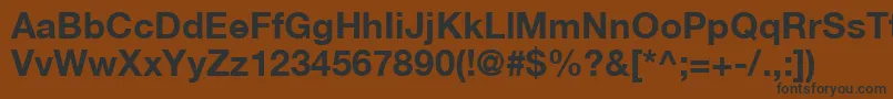 Подробнее о шрифте HelveticaLt75Bold Шрифт HelveticaLt75Bold – чёрные шрифты на коричневом фоне