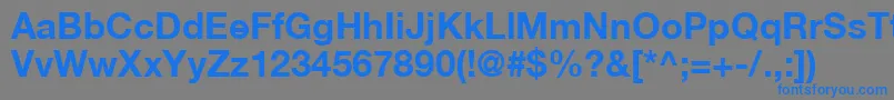 Подробнее о шрифте HelveticaLt75Bold Шрифт HelveticaLt75Bold – синие шрифты на сером фоне