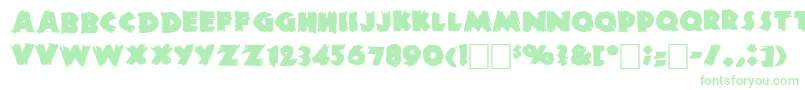 DsZombieCyr Font – Green Fonts