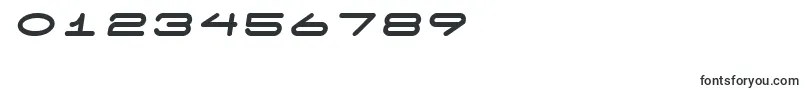 7 Days Fat Oblique-fontti – Fontit numeroille ja luvuille
