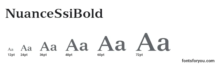 NuanceSsiBold Font Sizes