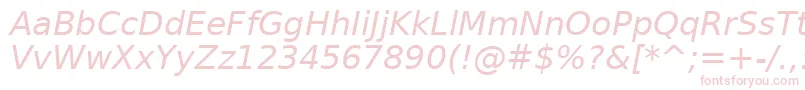 PrimaSansObliqueBt Font – Pink Fonts