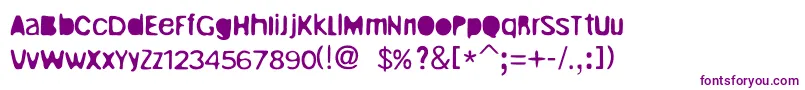 UnrulyRegular Font – Purple Fonts