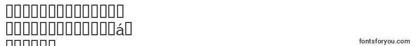 Czcionka Suevermeer4Lightsh – birmańskie czcionki
