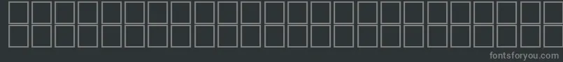 Шрифт AlKharashi21 – серые шрифты на чёрном фоне