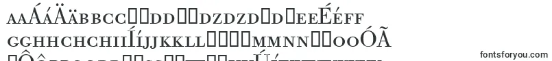 Шрифт BodocapsdbNormal – словацкие шрифты
