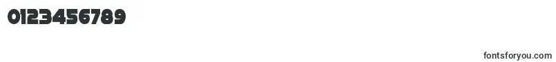 Hansolov3cond Font – Fonts for Numbers and Digits