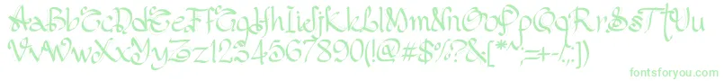 PwGothicStyle Font – Green Fonts
