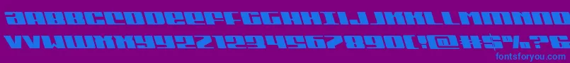 More about Michiganleft Font Michiganleft Font – Blue Fonts on Purple Background