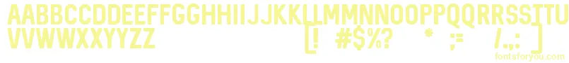 SequelDemo Font – Yellow Fonts