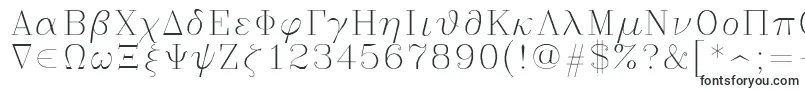 Greekc-Schriftart – Schriftarten, die mit G beginnen