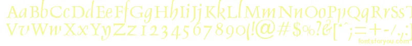 DebdenRegularDb Font – Yellow Fonts