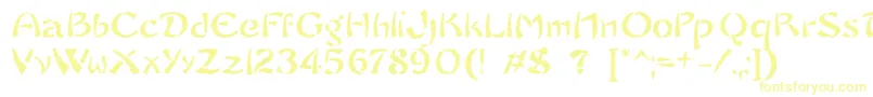 SayonaraTrashFree Font – Yellow Fonts