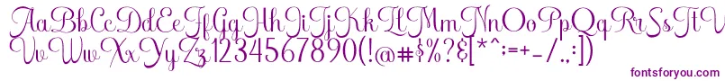 FreshcaRegular Font – Purple Fonts