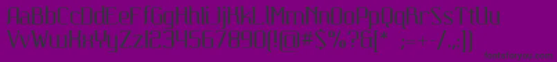 More about Carbona Font Carbona Font – Black Fonts on Purple Background