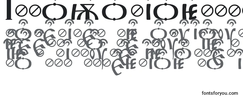 IrmologionBrthcircumflex Font