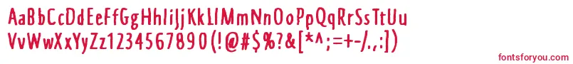 InstantNirvana Font – Red Fonts