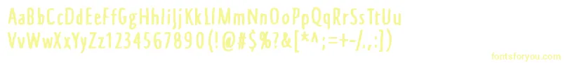 InstantNirvana Font – Yellow Fonts