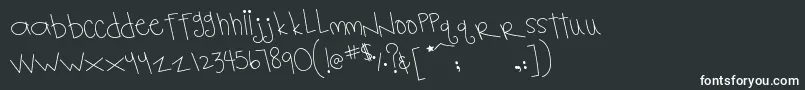 MtfNotebook Font – White Fonts