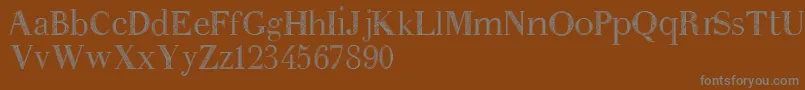 Подробнее о шрифте Anakatrinatan Шрифт Anakatrinatan – серые шрифты на коричневом фоне
