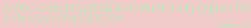 Weitere Informationen zur Anakatrinatan-Schriftart Anakatrinatan-Schriftart – Grüne Schriften auf rosa Hintergrund