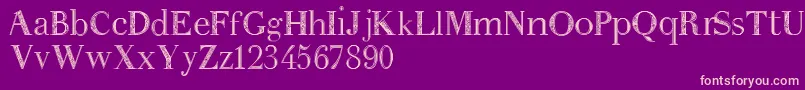 Lisätietoja Anakatrinatan-fontista Anakatrinatan-fontti – vaaleanpunaiset fontit violetilla taustalla