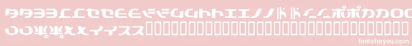 Tokyosoft Font – White Fonts on Pink Background