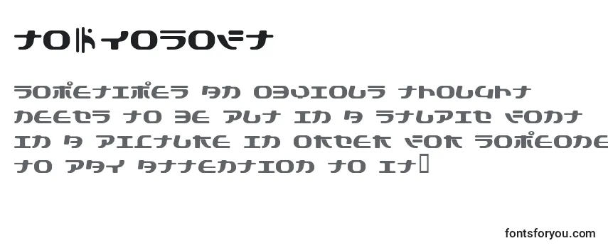 Шрифт Tokyosoft
